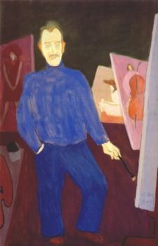 Milton Avery : Self portrait
